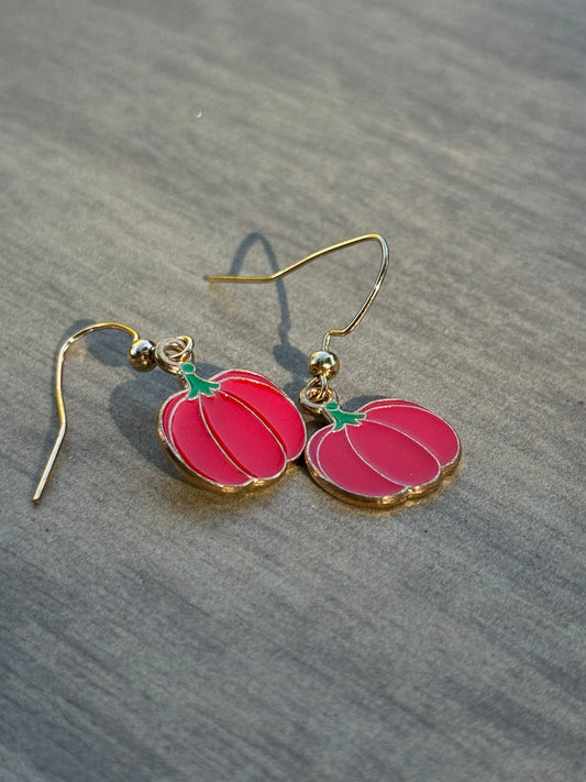 Pumpkin Earrings
