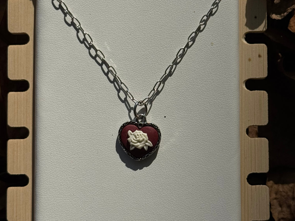 Blood Rose Necklace