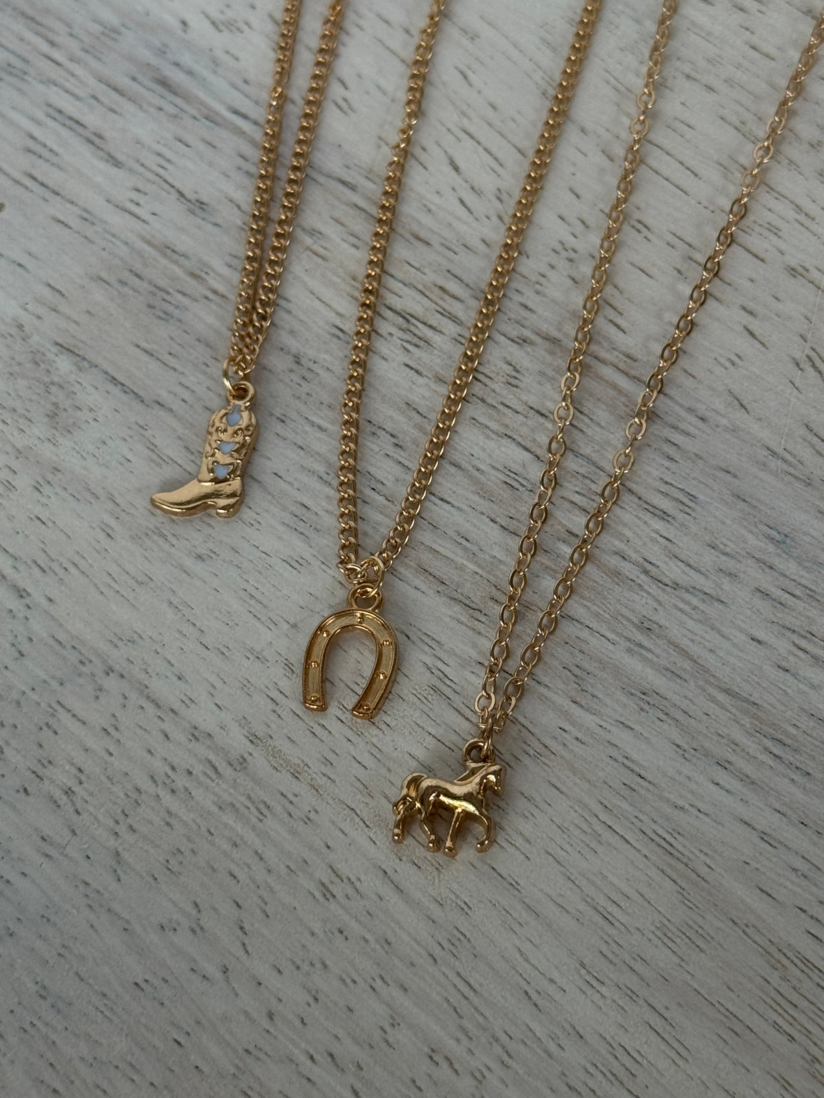 Bailey’s Boots Necklace