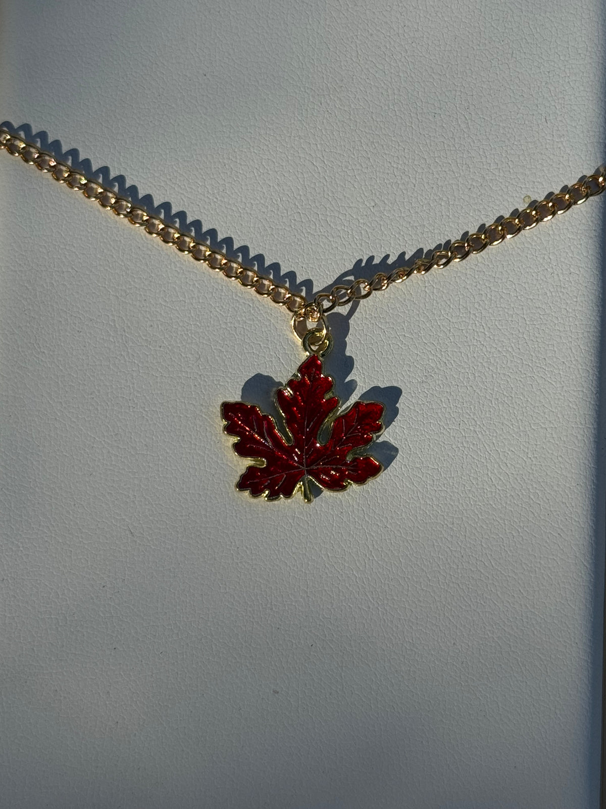 Autumn Leaf Necklace