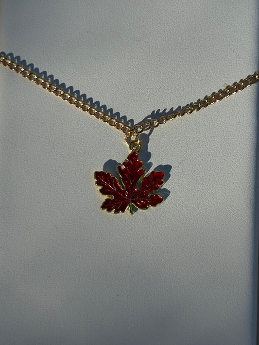 Autumn Leaf Necklace