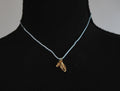 Blue Puka Necklace