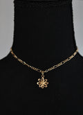 Golden Flower Necklace