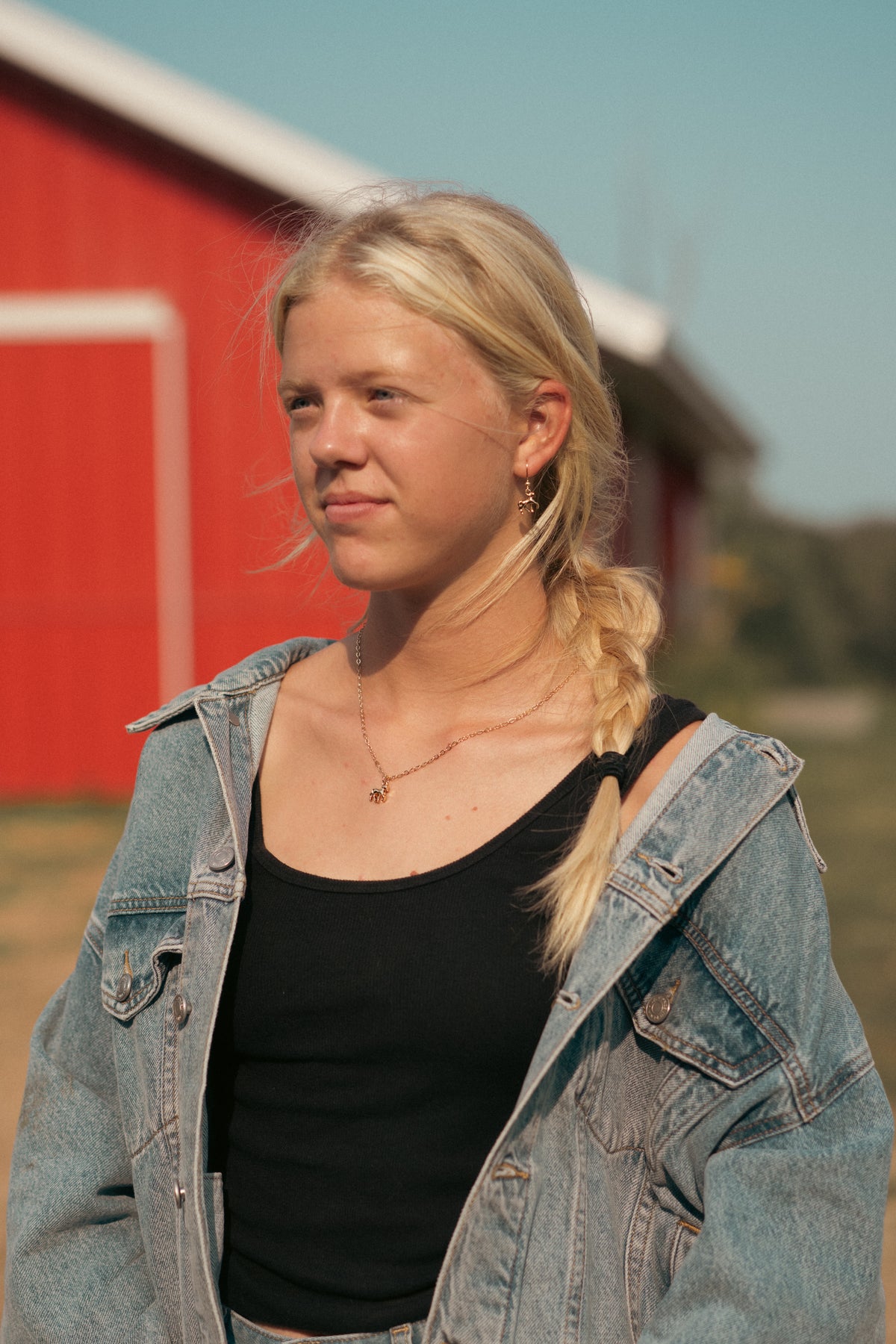 Golden Pony Earrings