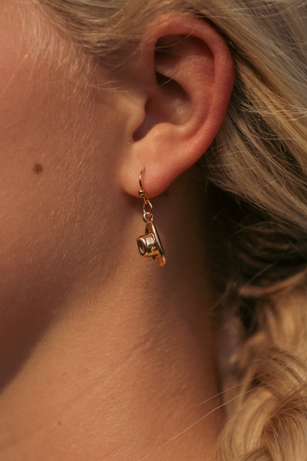 Golden Cowgirl Earrings